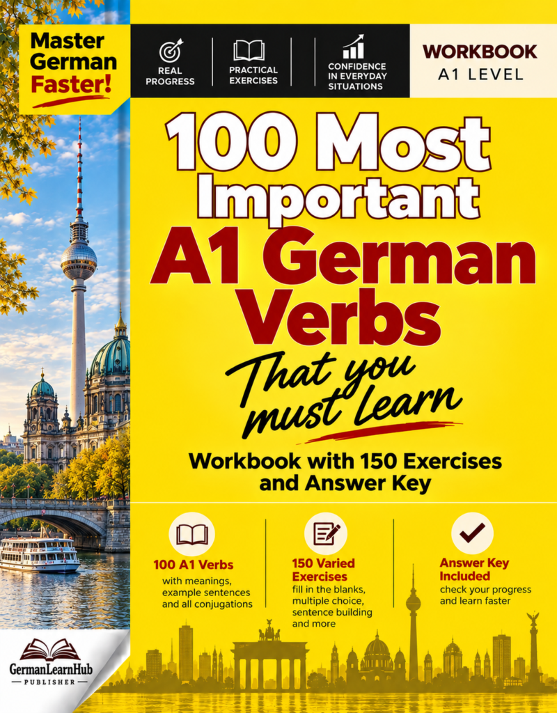 100 Most Important A1 German Verbs That you must learn